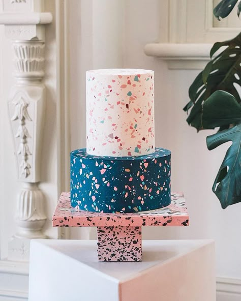 We've written a blog post all about our 2020 Cake Trend predictions! One of our favourite predicted trends are Terrazzo Cakes.✨ In love with this one by @katherine_sabbath!  Read our blog post here - https://www.thecakedecoratingcompany.co.uk/blog/2020-cake-decorating-trends/ Terrazzo Cake, Cake Decorating Trends, Katherine Sabbath, Summer Wedding Cakes, Vegan Wedding, Modern Birthday, Creative Cake Decorating, Tiered Cake, Happy 40th