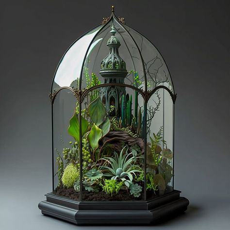 Moss Garden Terrarium, Plant Terrarium Ideas, Terrarium Ideas Unique, Terrariums Ideas, Moss Ideas, Academia Interior, Moss Carpet, Grow Moss, Wardian Case