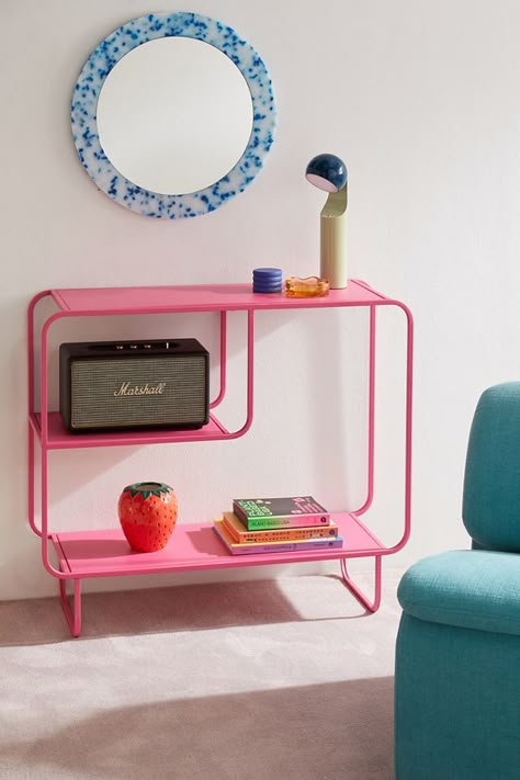 60s Decor, Storage Console, Uo Home, Dopamine Decor, Apartment Decor Inspiration, Colorful Home, Future Apartment, Dream Apartment, First Apartment