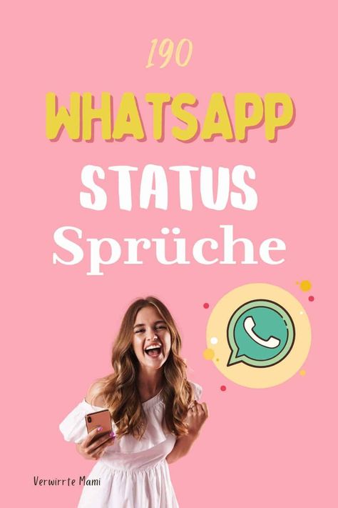 Verwende diese WhatsApp Status Sprüche, um den nächsten WhatsApp Status für deine Freunde und Familie zu erstellen. | Verwirrte Mami Blog Cool Whatsapp Status, Whatsapp Info, What's App Status, Humor, Pins, Quick Saves, Humour