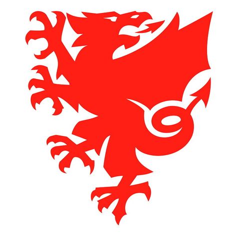 Wales National Football Team, Wales Dragon, Wales Football, Welsh Football, Football Tattoo, Leicester City Fc, Newport County, Welsh Dragon, Minnesota United Fc