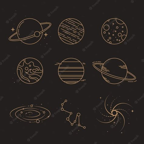 Premium Vector | Celestial magic art galaxy elements Galaxy Elements, Astrology Illustration, Magical Illustration, Celestial Magic, Happy Birthday Cake Images, Magical Items, Cake Images, Happy Birthday Cakes, Magic Art