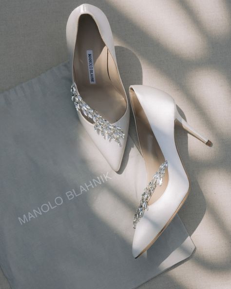 Manolo blahnik wedding shoes