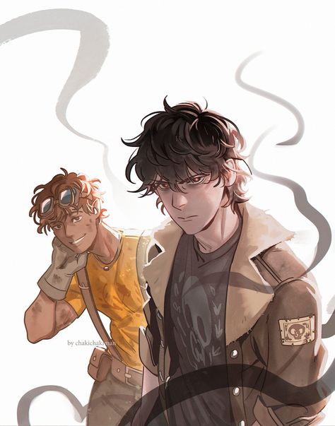 Nico Fanart, Leo And Nico, Pjo Art, Solangelo Fanart, Percy Jackson Wallpaper, Pjo Fanart, Ghost King, Percy Jackson Fanart, Dam Percy Jackson