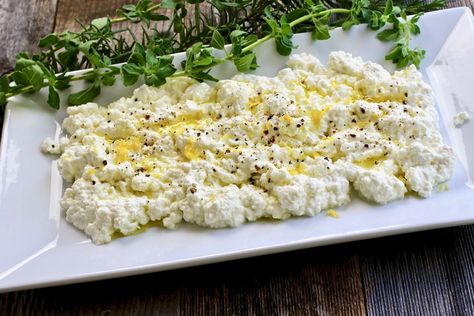 Ricotta Cheese Recipe, Homemade Ricotta Cheese, Ricotta Cheese Recipes, Homemade Ricotta, Cheese All, Ricotta Recipes, Cheese Curds, Baked Ziti, Rich In Protein