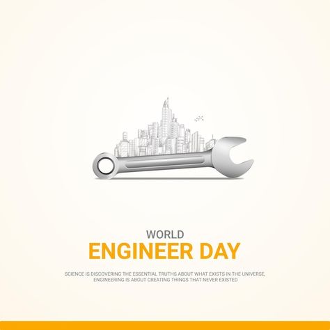 Vector world engineers day and labor day... | Premium Vector #Freepik #vector #engineering-day #engineers-day #safety-day #industrial-safety Engineers Day Creative, World Engineers Day, Engineers Day, Industrial Safety, About World, Random Image, Computer Repair, Projects Ideas, Labor Day