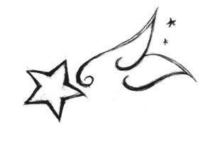 Star angel Simple Tattoos Stars, 2000s Doodles, Star Drawings, Ivan Cornejo, Cute Henna, Hand Doodles, Simple Henna Tattoo, Frog Drawing, Geniale Tattoos