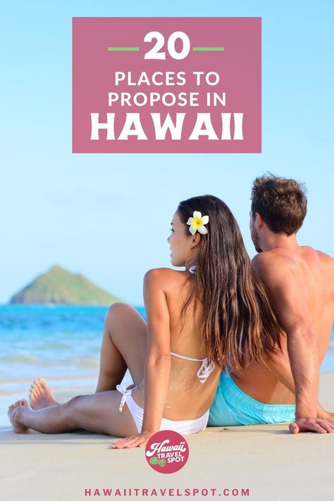 Experience a picture-perfect moment and propose in Hawaii's breathtaking natural beauty. From golden sunsets on the beach to lush tropical gardens, discover the most romantic spots on the islands to pop the question. Let Hawaii's stunning scenery and aloha spirit create an unforgettable proposal story. We've got all the best Hawaii proposal spots on Maui, Oahu, Kauai, and the Big Island. Start planning your dream Hawaii engagement now! Hawaii Proposal, Hawaii With Kids, Places To Propose, Hawaii Trip Planning, Proposal Spots, Best Places To Propose, Kauai Travel, Life In Paradise, Hawaii Real Estate