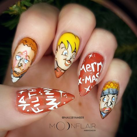 Home alone
Nail art
Gel nails
Christmas nails
Nail design Home Alone Nails, Movie Nails, Home Alone Movie, Themed Nails, Merry Christmas Ya Filthy Animal, Ya Filthy Animal, Filthy Animal, Disney Nails, December 2022