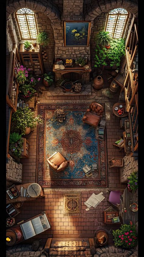 5 Room Dungeon, Dnd Cemetery Map, Rpg Game Room, Dnd Dining Room Map, Dnd Living Room, Dnd Basement Map, Dnd Apartment, Dnd Bedroom, Dnd Library