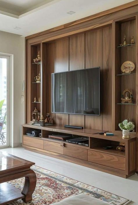 Simple Tv Unit Design, Tv Unit Design Ideas, Tv Cabinet Design Modern, Tv Unit Ideas, Living Room 2024, Tv Unit Designs, Amazing Interior Design, Modern Tv Room, Tv Unit Design Modern