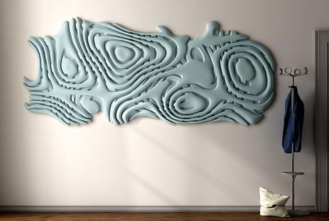 Craters On The Moon, 3d Wall Sculpture, 3d Panel, Dimensional Wall Art, Cnc Art, Cross River, 3d Wall Decor, Dimensional Wall, 3d Panels