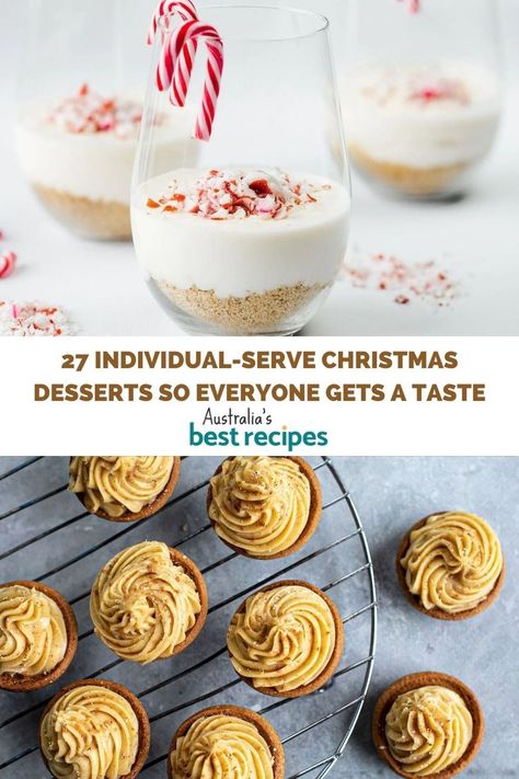 Spread joy this Christmas with these decadent individual Christmas desserts, perfect for your Christmas spread! Individual Christmas Desserts, Christmas Spread, Christmas Main, Individual Desserts, Christmas Desserts, Favorite Holiday, The Table, Christmas Food, Christmas Time