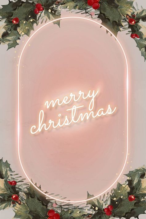 Cute Christmas Backgrounds, Merry Christmas Pink, Pink Merry Christmas, Neon Frame, Xmas Wallpaper, Christmas Phone Wallpaper, Holiday Wallpaper, Christmas Wonderland, Christmas Frames