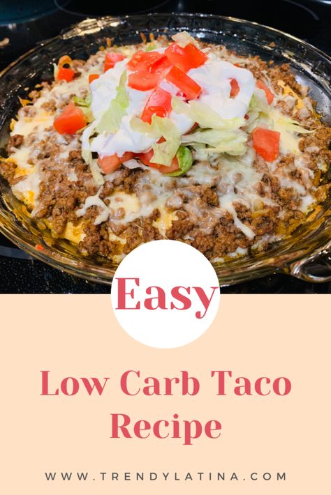 easy low carb taco bake Low Carb Taco Bake, Baked Tacos Recipe, Low Carb Taco, Low Carb Tacos, Taco Bake, Living Simply, Keto Taco, Taco Recipe, Low Carb Tortillas