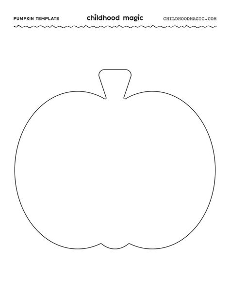 Pumpkin Outline - Childhood Magic Small Pumpkin Designs, Printable Pumpkin Faces, Pumpkin Draw, Printable Pumpkin Patterns, Pumpkin Face Templates, Pie Clipart, Pumpkin Carving Knife, Pumpkin Face Carving, Pumpkin Inspo