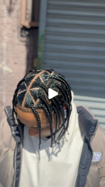 Medium 2 Strand Twist, Cornrow Parting, 2 Strand Twist, Triangle Parts, Bantu Knots, Cornrow, Click The Link, Walk In, Braids