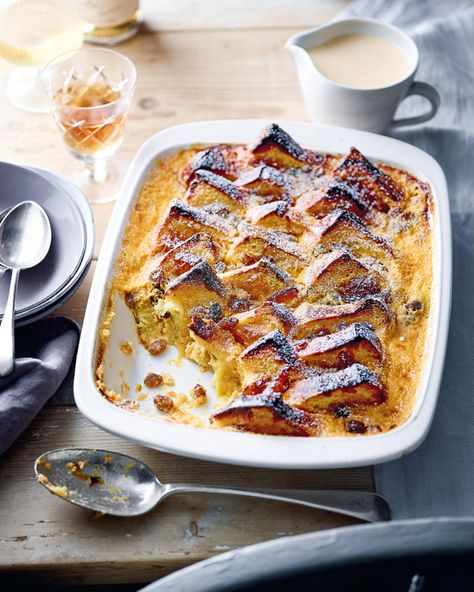 Richard Bertinet's Grand Marnier bread and butter pudding Richard Bertinet, Celebrity Chef Recipes, Savory Bread Recipe, Baguette Recipe, Butter Pudding, Bread And Butter Pudding, Lamb Stew, Scallop Recipes, Delicious Magazine