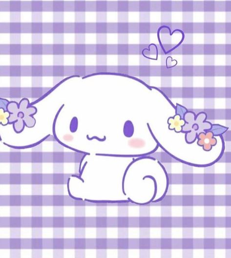 Purple Cinnamoroll, Purple Anime Icon, Cinnamoroll Wallpapers, Hello Kitty Images, Kitty Images, Ramadan Decoration, Cute Purple, Hello Kitty Friends, Kitty Wallpaper