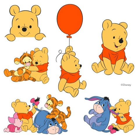 Baby Pooh and Pals Sticker | Zazzle.com Winnie The Pooh Images Free Printable, Baby Winnie The Pooh Characters, Winnie The Pooh Border, Winnie The Pooh Classroom Theme, Winnie Pooh Bebe, Baby Pooh Bear, Winnie The Pooh Stickers, Winnie Phoo, Winnie The Pooh Design