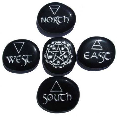 Altar Elements, Pocket Altar, Wicca Altar, Wiccan Crafts, Pagan Crafts, Alchemic Symbols, Witchy Crafts, Wicca Witchcraft, Obsidian Stone