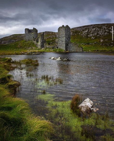 Ireland Travelers’s Instagram photo: “Three Castle Head is located at the most westerly point of the Mizen Peninsula in West Cork. . 📸: @sanbevilacqua . #ireland #ireland🍀…” West Cork, Cork Ireland, Castle Ruins, Ireland Travel, The Castle, Cork, Castle, Tower, Instagram Photo