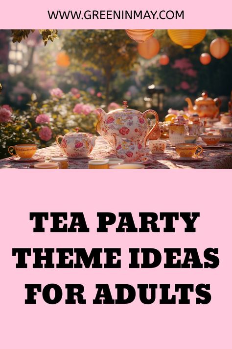 Hosting a Tea Party Event? Whether it’s a casual Adult Tea Party or festive 40th Tea Party Ideas, these ideas ensure every detail is perfect. Bring your guests together with fun Tea Party Games For Adults and engaging Tea Party Activities for a truly unforgettable celebration. Boston Tea Party Theme, Tea Party Games For Adults, Tea Party Theme Ideas, Fun Tea Party Games, Hosting A Tea Party, Tea Party Event, Tea Party Activities, Adult Tea Party, Tea Party Games