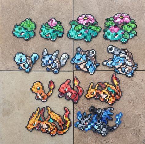 Pokemon Fuse Beads, Rave Perler, Hama Beads Pokemon, Pokémon Ruby, Pokemon Perler, Pokemon Bead, Pokemon Pattern, Pokemon Perler Beads, Pearl Beads Pattern