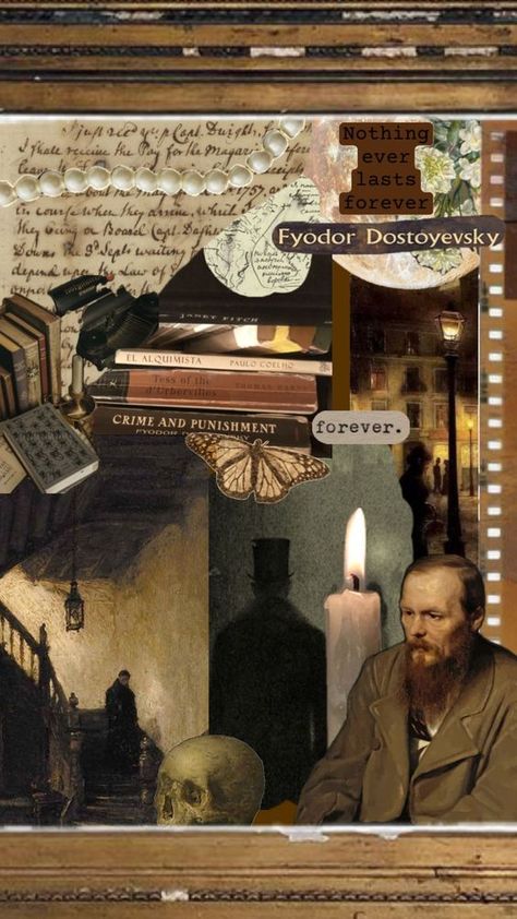 Dostoevsky Aesthetic Wallpaper, Fyodor Dostoyevsky Aesthetic, Dostoevsky Wallpaper, Russian Literature Aesthetic, Russian Wallpaper, Dostoevsky Aesthetic, Dark Academia Literature, Russia Landscape, Darkest Academia