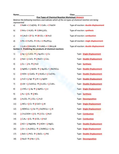 This worksheet covers the types of reactions and help you distinguish them. Download the PDF file and try the worksheet at the link above! #chemicalreactions #balancing #chemicalequation #chemistry #answer #key #science #answersheet #chemistryworksheet #solutions #worksheet Nature Worksheet, Chemistry Worksheets, Chemical Equation, The Worksheet, Chemical Reaction, Grade 9, Teaching Biology, Science Worksheets, Scenery Nature