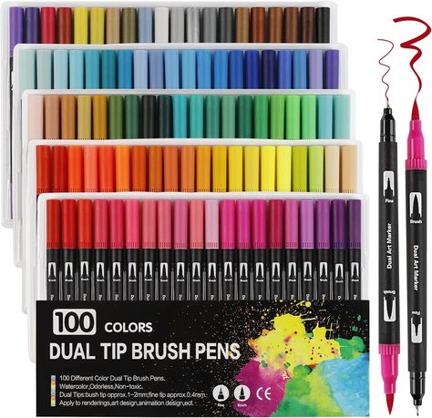 Good Markers, Stylo Art, Brush Pen Art, Planner Art, Brush Markers, Brush Pens, Card Drawing, Pencil Writing, Coloring Markers