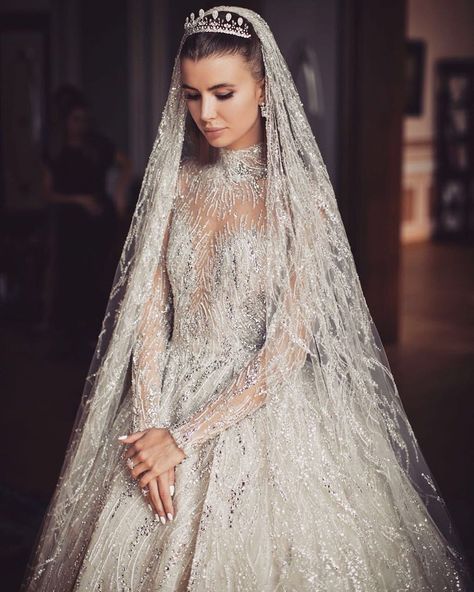 This Zuhair Murad wedding dress is out of this world. #wedding #bridal #weddingdresses #weddingdress #weddinggown #weddings #weddingfashion #bride #zuhairmurad Celestial Gown, Wedding Dresses Zuhair Murad, Zuhair Murad Dresses, Gown Inspiration, Wedding Robe, A Wedding Dress, Bridal Fashion Week, Zuhair Murad, Bridal Beauty