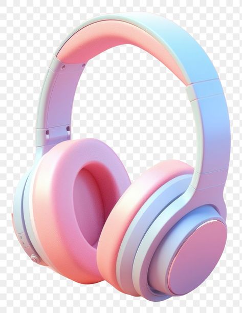 Headphones Y2k, Headphone Png, 3d Headphones, Headphones Png, Headphones Pink, Asthetic Picture White And Black, Wearing Headphone, Asthetic Picture, White Headphones