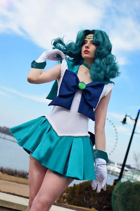 Sailor Neptune cosplay Sailor Neptune Cosplay, Sailor Jupiter Cosplay, Sailor Moon Costume, Moon Cosplay, Sailor Moon Cosplay, Sailor Neptune, Sailor Uranus, Sailor Moon Character, Sailor Saturn