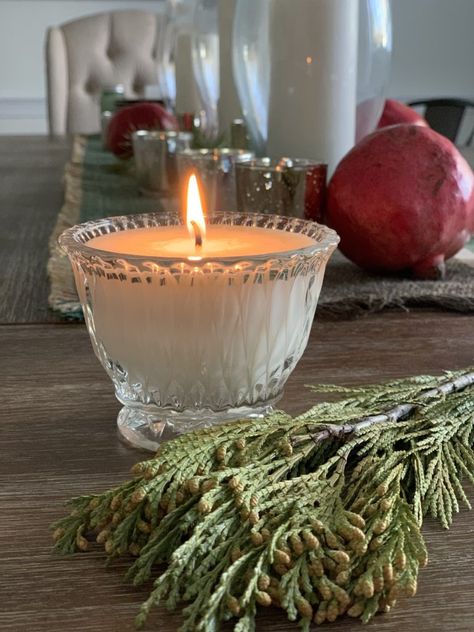 Thrift Store DIY Candles | My Life From Home Thrifted Cottagecore Decor, How To Make Candles, Cottagecore Candles, Diy Candles Easy, Candles White, Glassware Crafts, Rustic Rose, Thrift Store Diy, Making Candles Diy