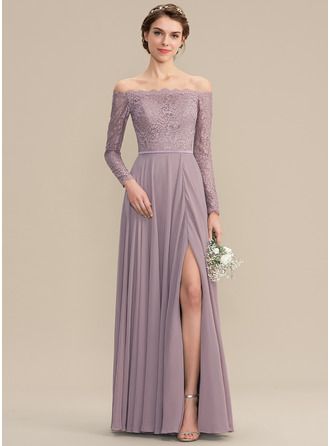 Princess Bridesmaid Dress, Tea Length Bridesmaid Dresses, One Shoulder Bridesmaid Dresses, Dress With Split, Sleeveless Bridesmaid Dresses, Lace Bridesmaids, Mermaid Bridesmaid Dresses, Two Piece Homecoming Dress, Chiffon Evening Dresses