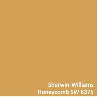 Sw Honeycomb Paint, Honeycomb Sherwin Williams, Honeycomb Paint Color, Mustard Yellow Sherwin Williams, Sherwin Williams Honeycomb, Hubbard Squash Sherwin Williams, Macadamia Sherwin Williams, Gold Paint Colors, Spare Bedrooms