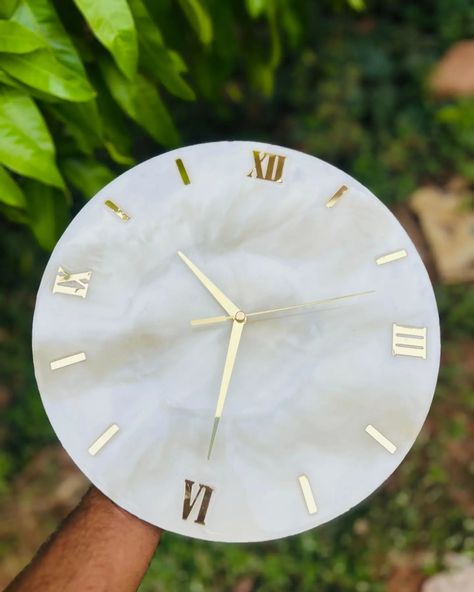 12" resin marble touch clock Let's create your wall more bountiful ❤️ Customisation available . #resinartwork #resinart #walldecor #clock #artist #smallbusiness #newpost #viralreels #new #newcollection #love #interiordesign Resin Artwork, Resin Art, Create Yourself, Create Your, Marble, Clock, Wall Decor, Interior Design, Let It Be