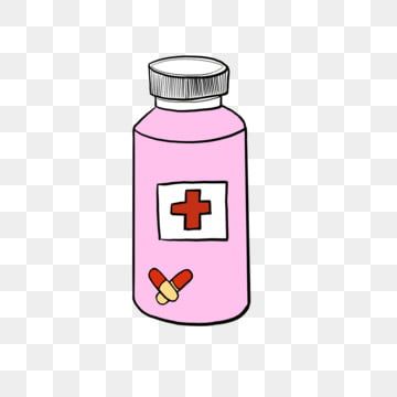 Pink Pill Bottle, Medicine Clipart, Pharma Logo, Medicine Png, Pill Capsule, Bottle Drawing, Pill Bottle, Bottle Picture, Medicine Bottle