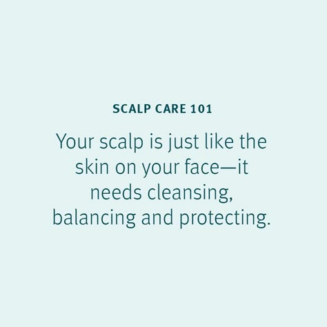 Healthy hair starts with a healthy scalp. Your scalp is just like the skin on your face, it needs cleansing, balancing and protecting. Cleansing your scalp helps remove product build-up, dead skin cells, excess oils, environmental pollution and sweat. Scalp care is for more than just those with dandruff, oiliness or thinning hair - we can all benefit from a healthy scalp! For more on your hair and scalp needs, tap the photo to visit Aveda's Hair & Scalp Check tool. Hair Services, Scalp Health Tips, Scalp Acne, Exfoliation Benefits, Aging Hair Care, Exfoliate Scalp, Scalp Brushing, Anti Aging Hair, Herbs For Hair