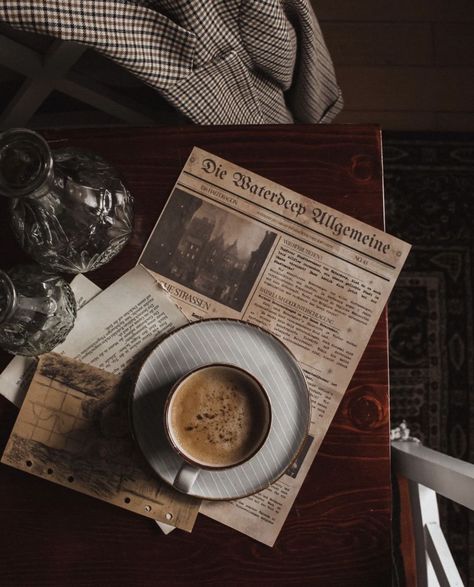 1920s Writer Aesthetic, Dark Academia Flatlay, Dark Academia Coffee, Academia Moodboard, Autumn Dark Academia, Dark Academia Moodboard, Darkest Academia, Author Dreams, Autumn Dark