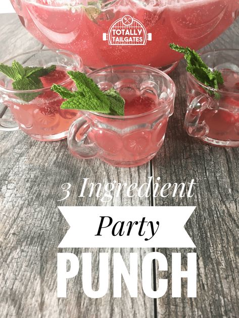 Easter Brunch Punch - Totally Tailgates Potluck Decor, Easter Brunch Punch, Shower Punch Recipes, Punch Recipes Non Alcoholic, Bridal Shower Punch Recipes, Bridal Shower Punch, Shower Punch, Brunch Punch, Simply Lemonade