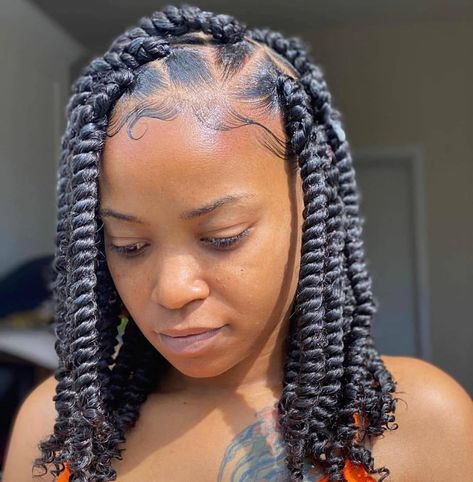 Hairstyles For African American Women, Short Passion Twist, African Braids Hairstyles Pictures, Cornrow Hairstyle, Hairstyles For Black Hair, Short Box Braids Hairstyles, Feed In Braids Hairstyles, African Hair Braiding Styles, Braids Hairstyles Pictures