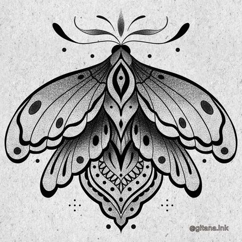 Mandala tattoo Tattoo Exercises, Candle Tattoo Design, Borboleta Tattoo, Satanic Tattoos, Geometric Line Tattoo, Moth Tattoo Design, Illusion Tattoos, Optical Illusion Tattoos, Wrist Tattoo Designs