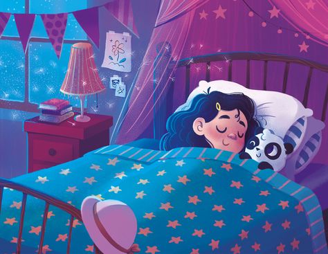 Story Book Illustrations, Bedroom Illustration, Book Illustration Design, Story Books Illustrations, Illustration Art Kids, Picture Books Illustration, Amazon Kdp, Childrens Books Illustrations, Book Illustration Art