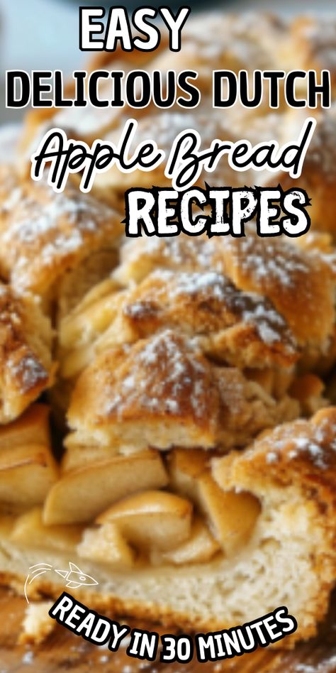 Easy Dutch Apple Bread Dutch Apple Bread Recipe, Dutch Apple Bread, Moist Bread, Apple Bread Recipe, Dutch Apple, Apple Bread, Chocolate Cookie Recipes, Seasonal Treats, Crumb Topping