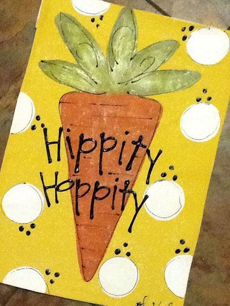 Easter Spring Crafts, Easter Canvas Painting, Painting Ideas For Kids, Easter Canvas, Easter Paintings, Holiday Canvas, Easter Garden, Kids Canvas, Holiday Painting