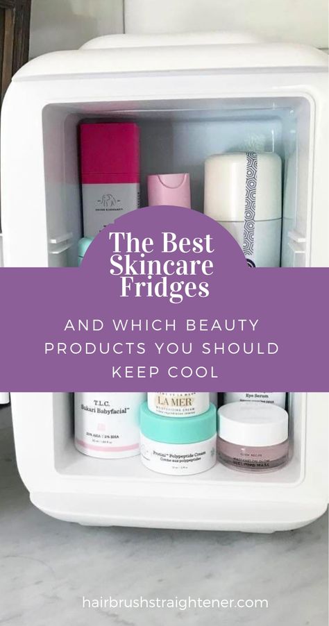 Turns out many of our everyday beauty products are better off left in the fridge. Check out the best skincare fridges for storing your beauty products.   #skincare #cosmetics #beautyhacks #beautytips Skincare Hacks, Best Skin Care Products, How To Grow Eyebrows, The Best Skincare, Anti Aging Oils, Skincare Cosmetics, Glow Skin, Get Rid Of Blackheads, Best Skincare