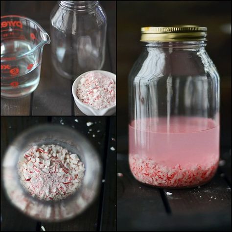 Candy Cane Recipes, Cold Weather Drinks, Diy Extracts, Peppermint Vodka, Candy Cane Recipe, Spiked Hot Chocolate, Easy Summer Cocktails, Leftover Candy, Peppermint Candies