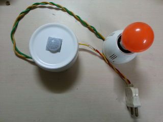 I keep forgetting to switch-off bathroom lights and my wife loves to remind me"you left the lights on again ". So built this simple motion sensor switch... Motion Sensor Light, Bathroom Lights, Motion Detector, Sensor Light, Motion Sensor Lights, Diy Electronics, Electrical Wiring, Anti Theft, In The Room